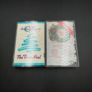 Hawaiian Christmas Cassette Tape Lot of 2 A Hawaiian Christmas & The First Noel